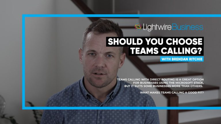 Blog 44 Should you choose teams calling
