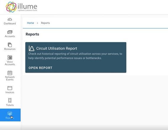 Circuit Utilisation Report 1 Circuit utilisation report