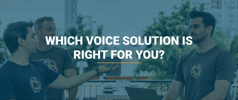 Blog 79 Pick the right voice solution