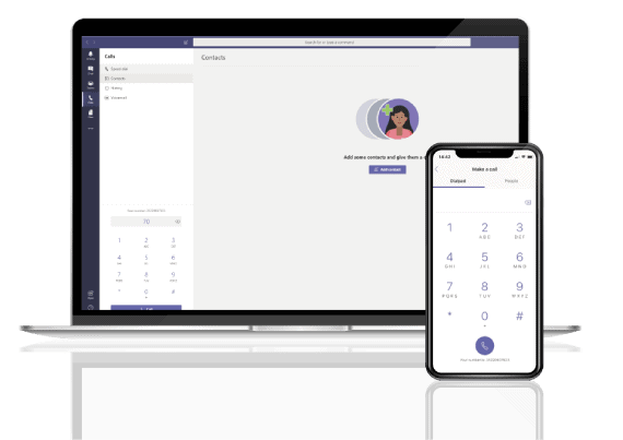 Teams Calling 2 Teams Calling - makes hybrid working easy