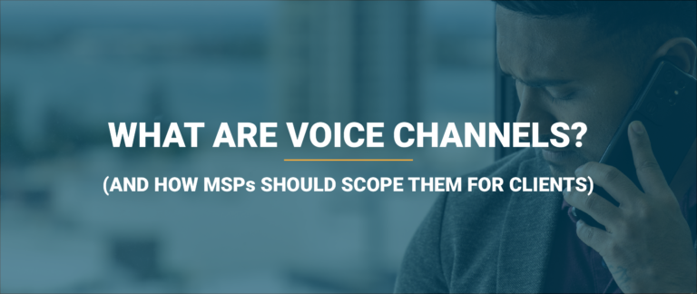 Blog 126 What are voice channels and how to scope them