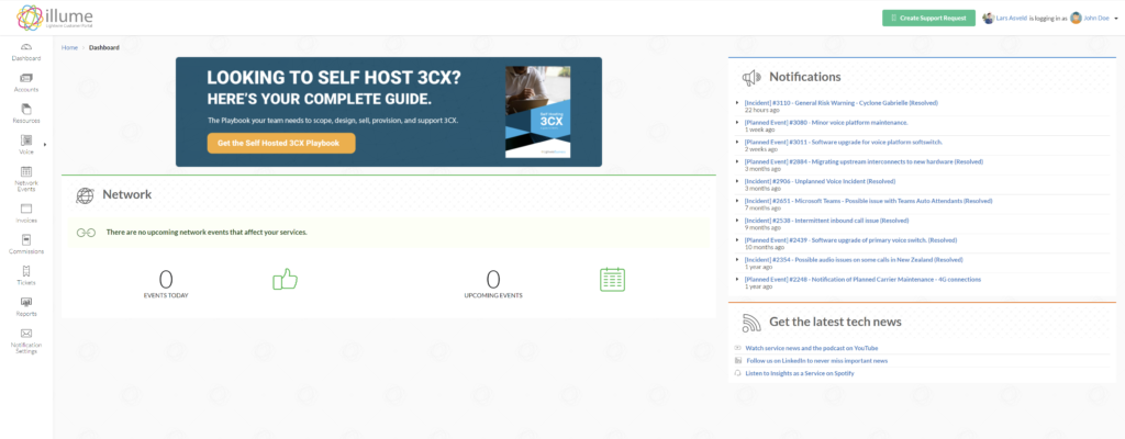 illume homescreen 1 illume dashboard