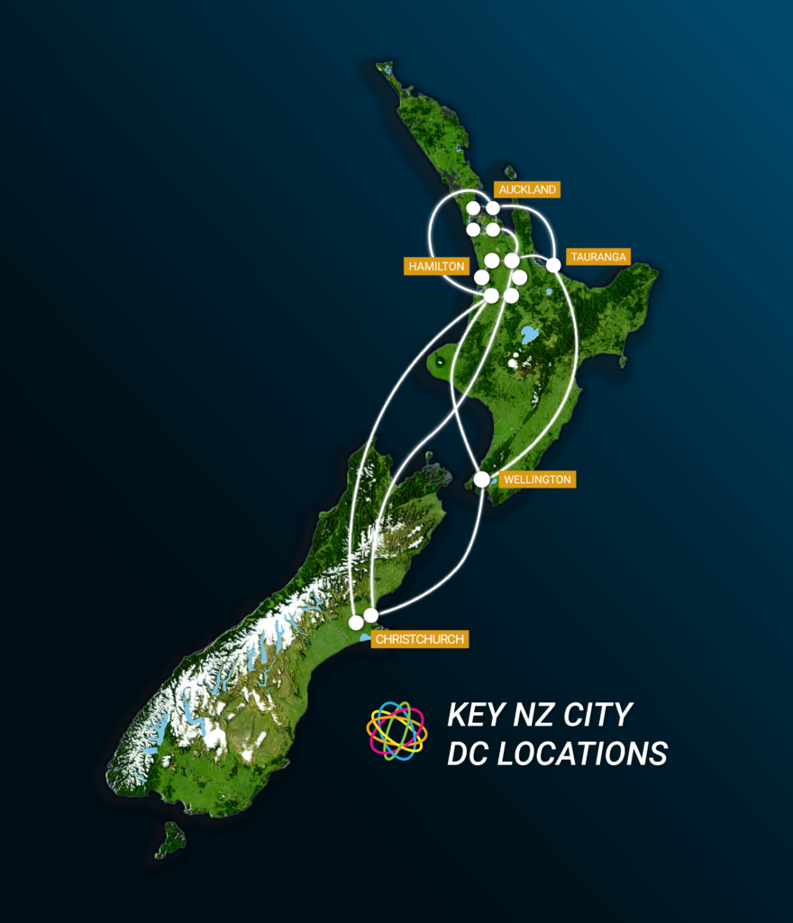 Wholesale Internet Solutions 21 Key NZ City Data Centre Locations